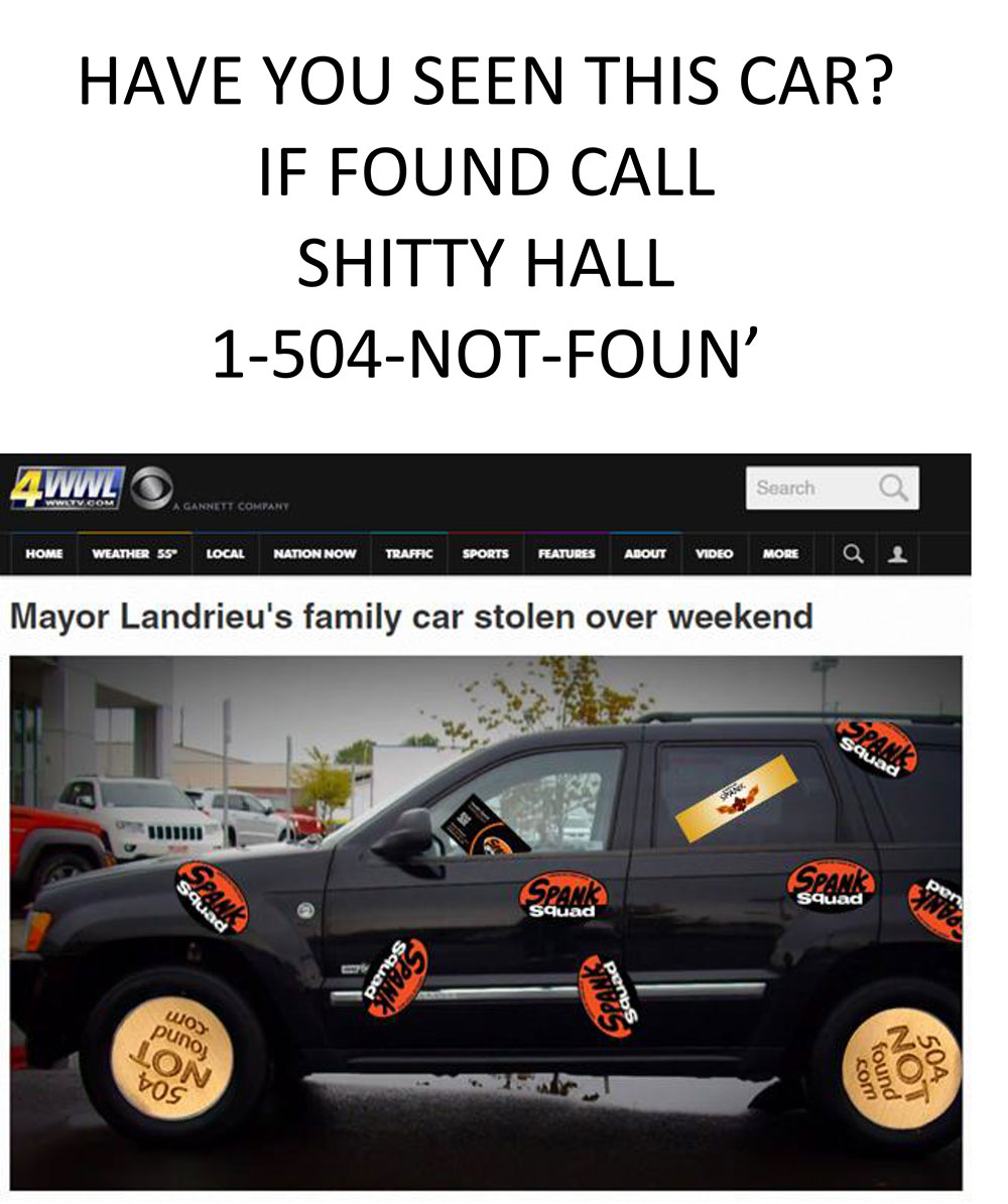 Have you seen this car?